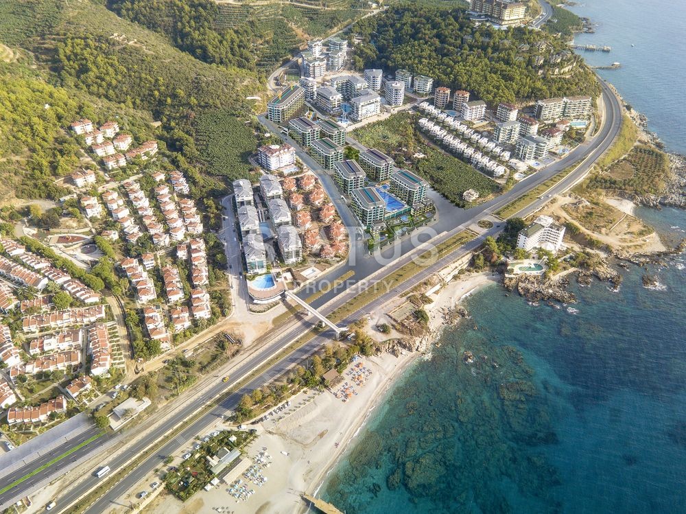 Premium class project with a private beach in the prestigious area of Kargicak фото 17