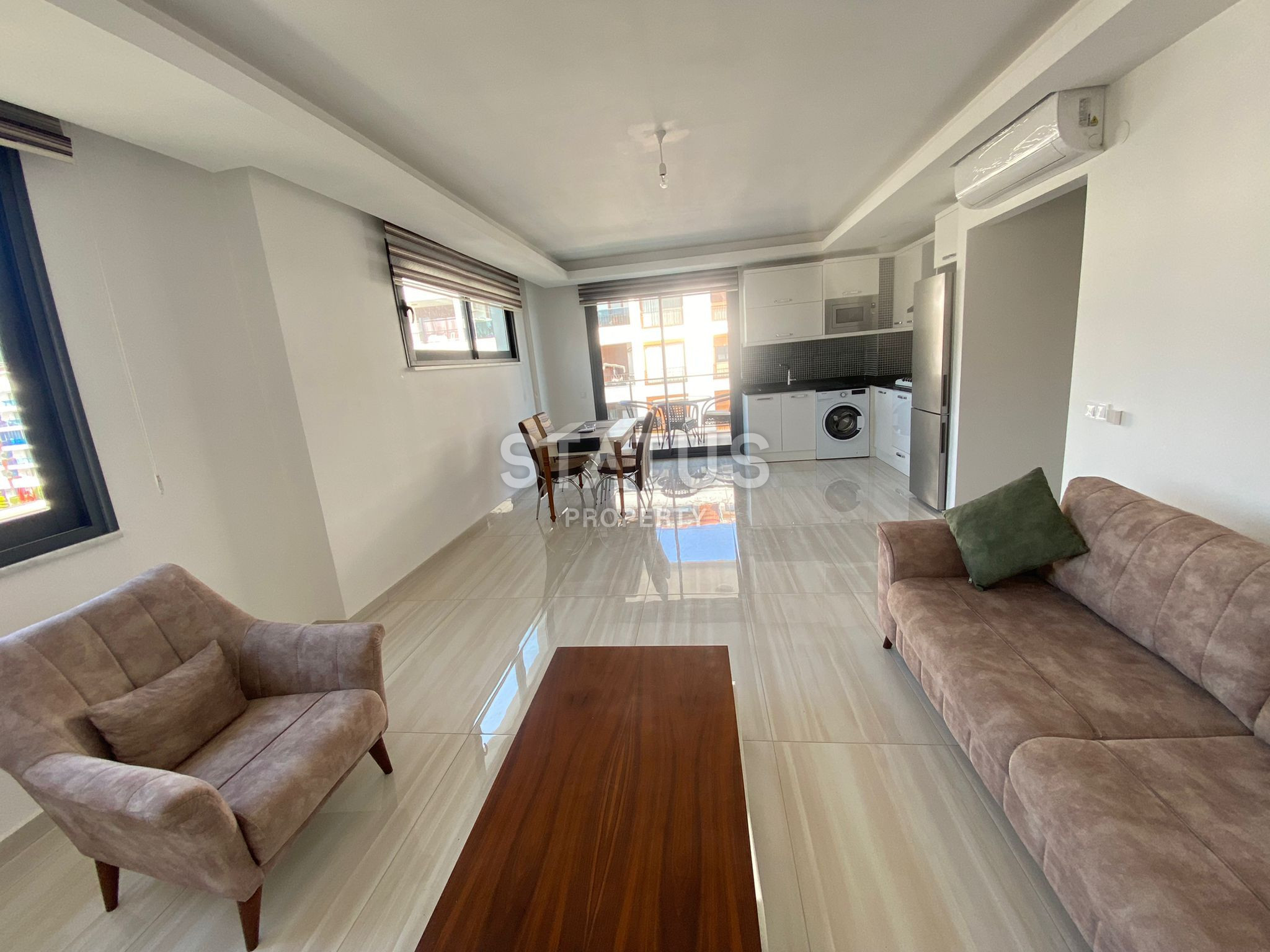 Современная двухкомнатная квартира в районе Кестель, 85 м2 фото 10