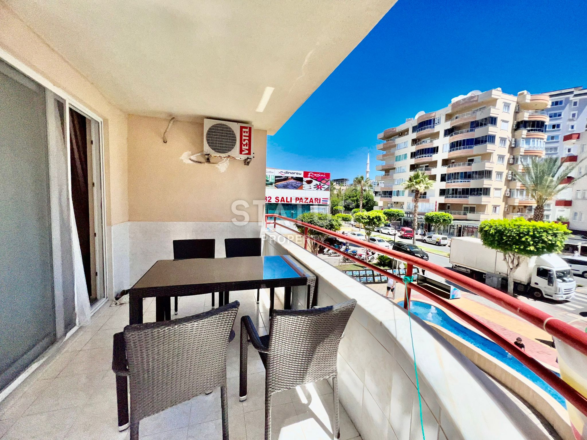 Furnished apartment 2+1 in the center of Mahmutlar 125m2 фото 17