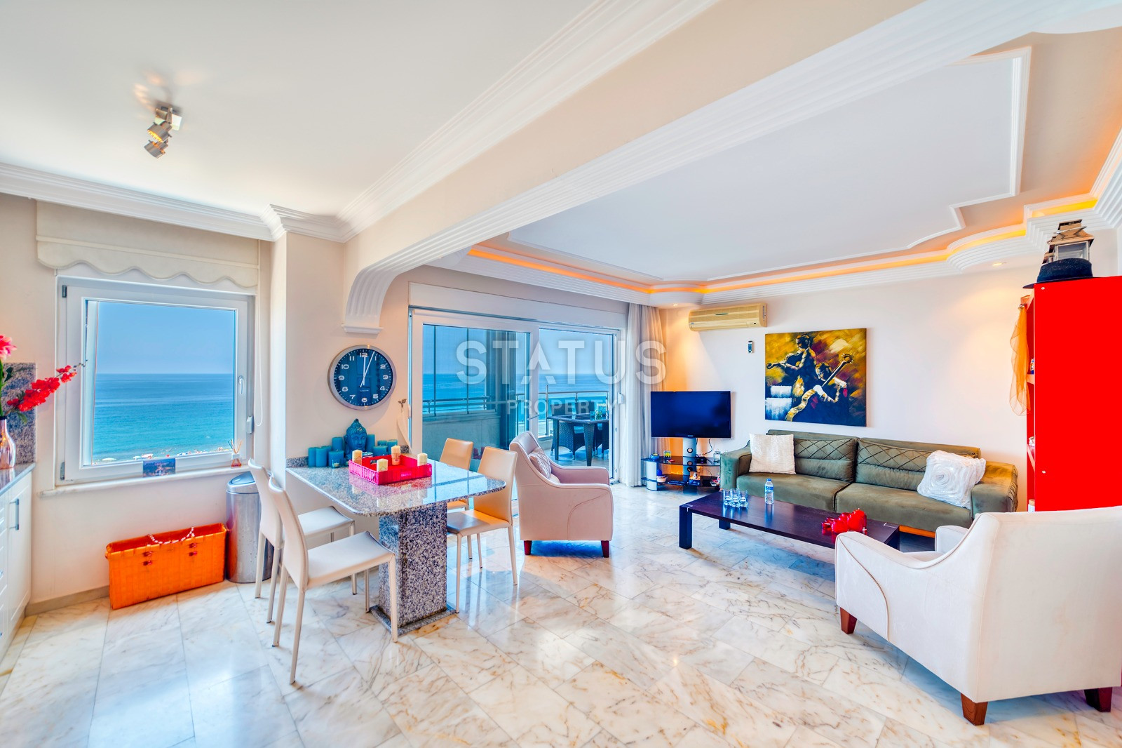 Luxury apartment 2+1 on the beach in Mahmutlar 120m2 фото 3
