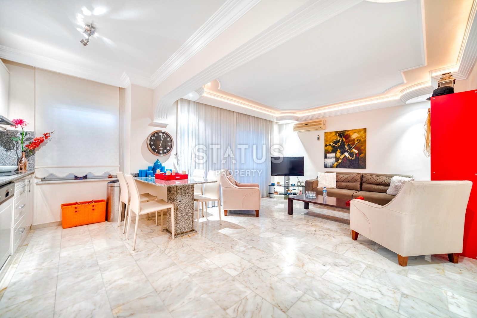 Luxury apartment 2+1 on the beach in Mahmutlar 120m2 фото 4