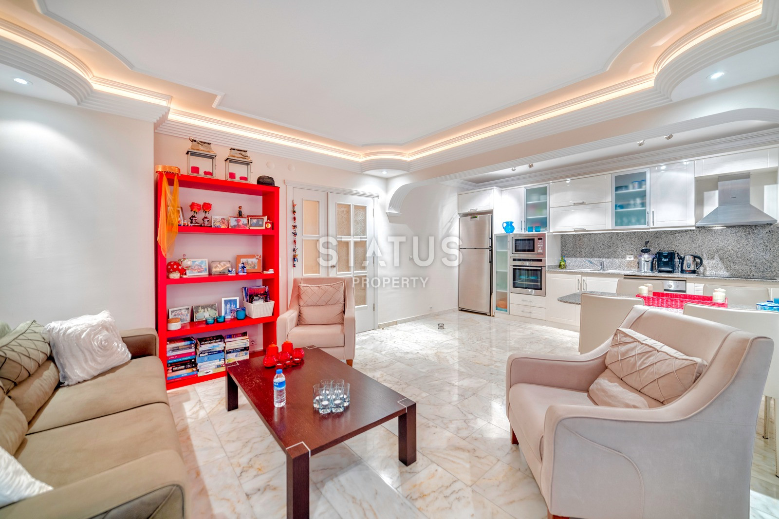 Luxury apartment 2+1 on the beach in Mahmutlar 120m2 фото 6