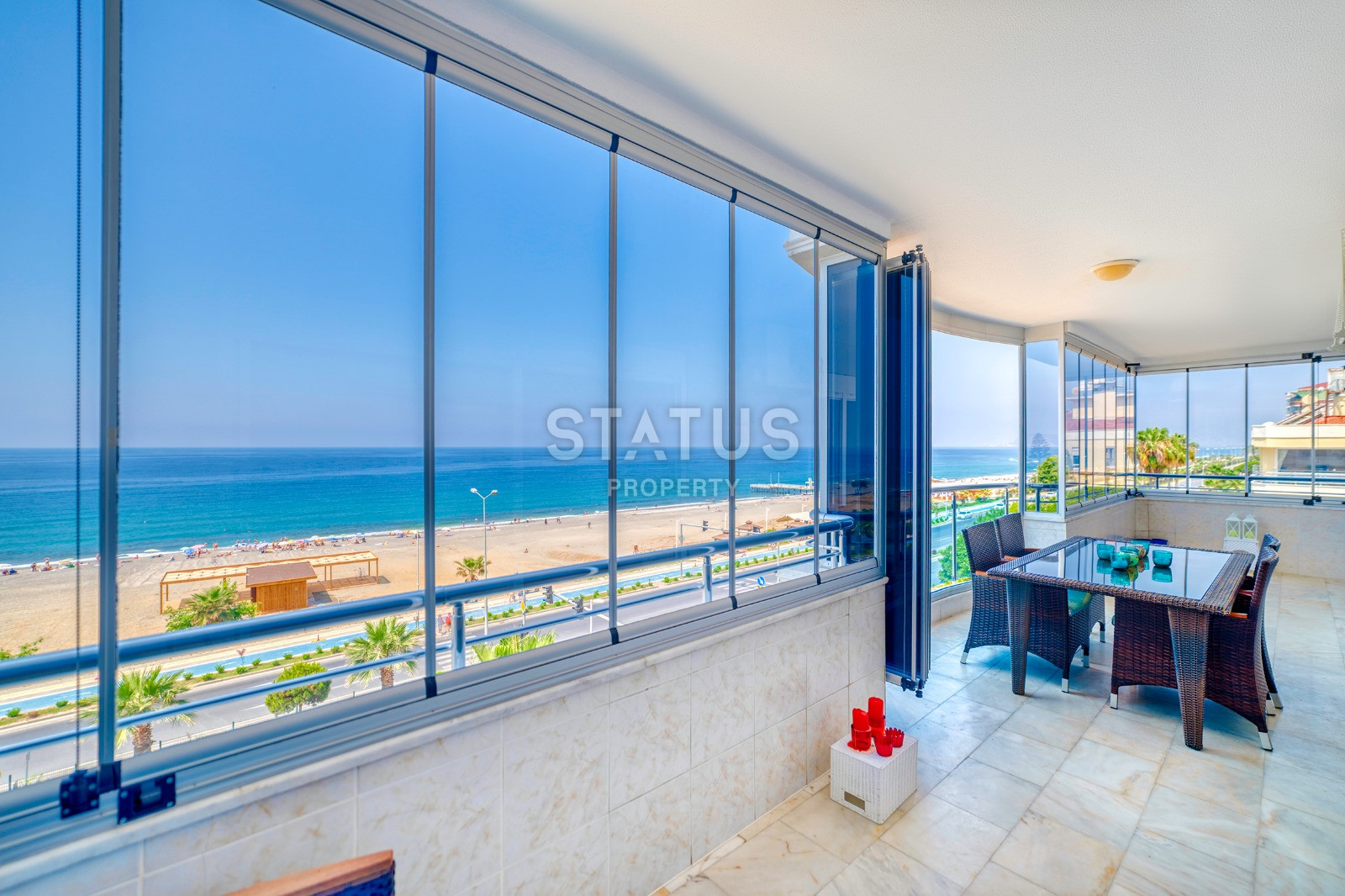 Luxury apartment 2+1 on the beach in Mahmutlar 120m2 фото 16