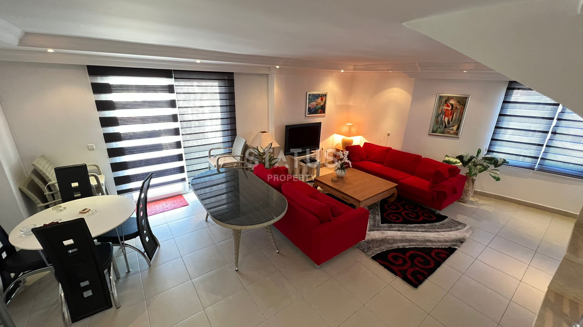 Duplex 4+1 with stunning sea views in Mahmutlar, 200m2 фото 3