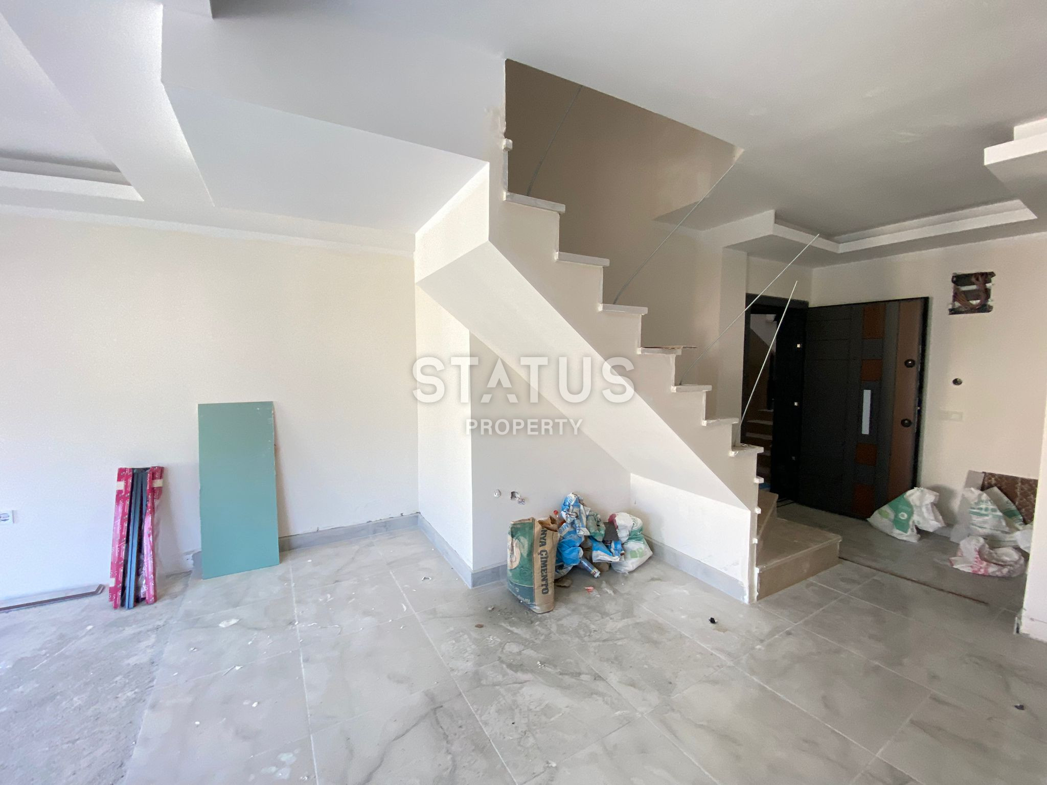 Дуплекс 2+1 с завораживающим видом на горы в центре Аланьи, 105м2 фото 8