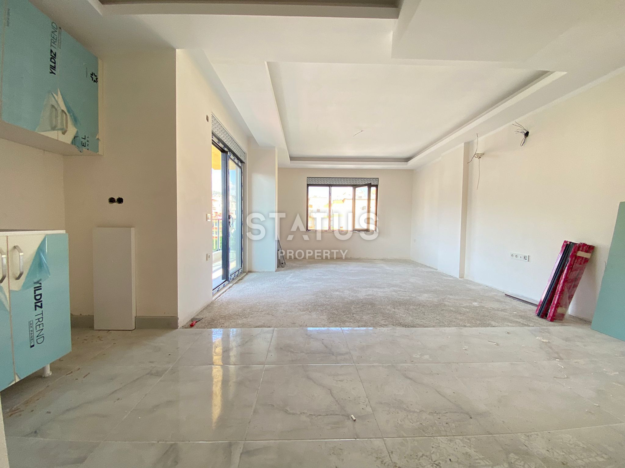 Дуплекс 2+1 с завораживающим видом на горы в центре Аланьи, 105м2 фото 11