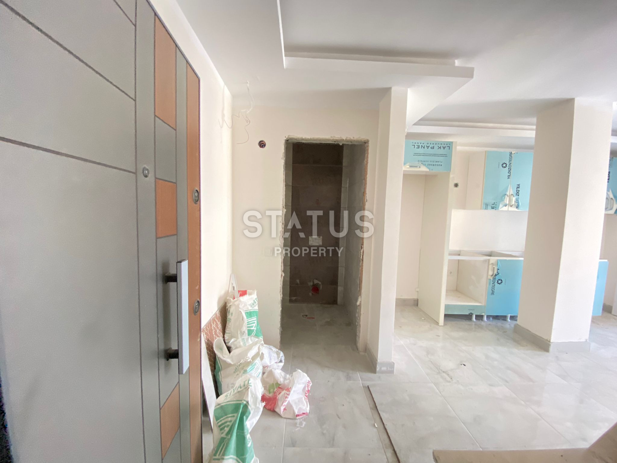 Дуплекс 2+1 с завораживающим видом на горы в центре Аланьи, 105м2 фото 12