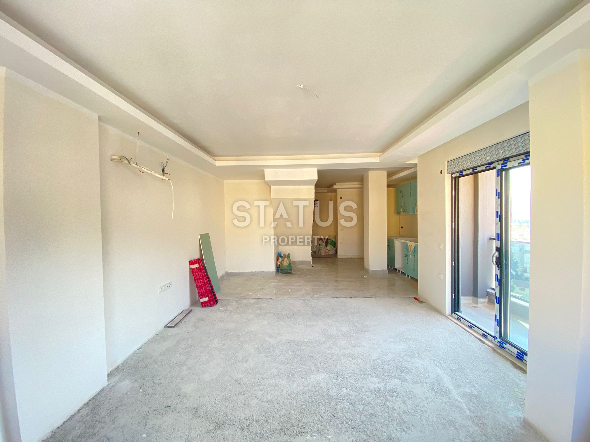 Дуплекс 2+1 с завораживающим видом на горы в центре Аланьи, 105м2 фото 18