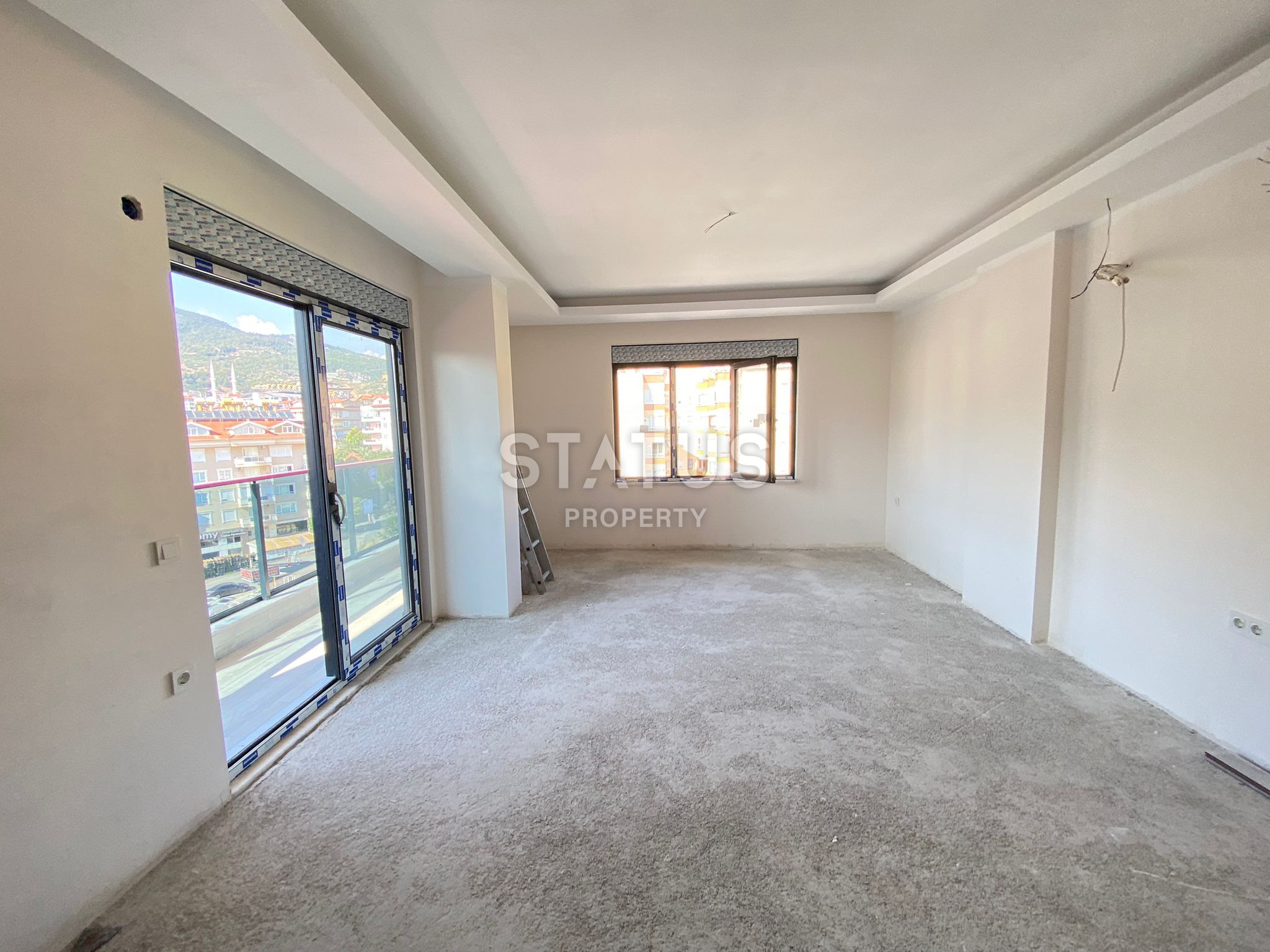 Дуплекс 2+1 с завораживающим видом на горы в центре Аланьи, 105м2 фото 20