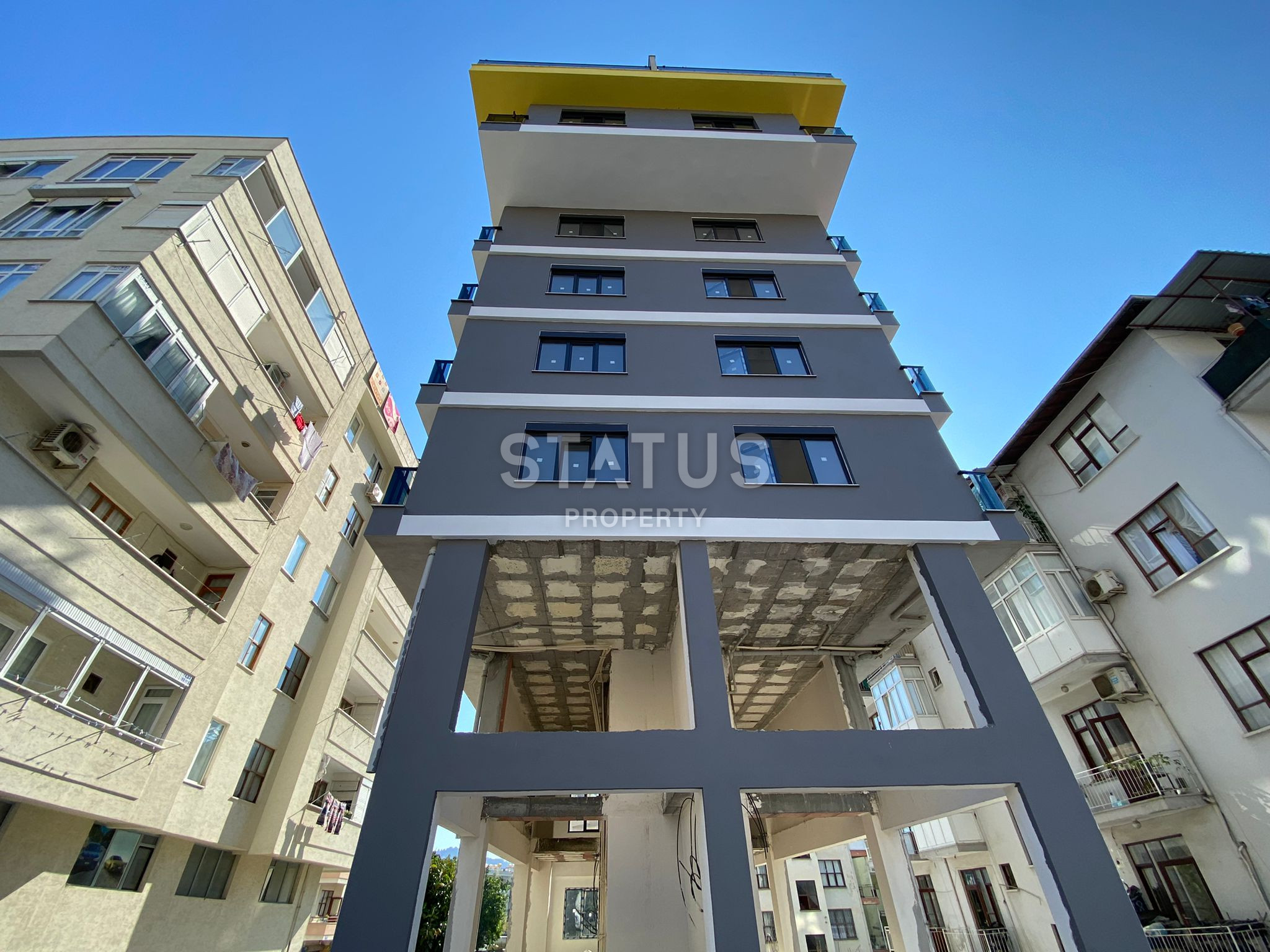 Дуплекс 2+1 с завораживающим видом на горы в центре Аланьи, 105м2 фото 21