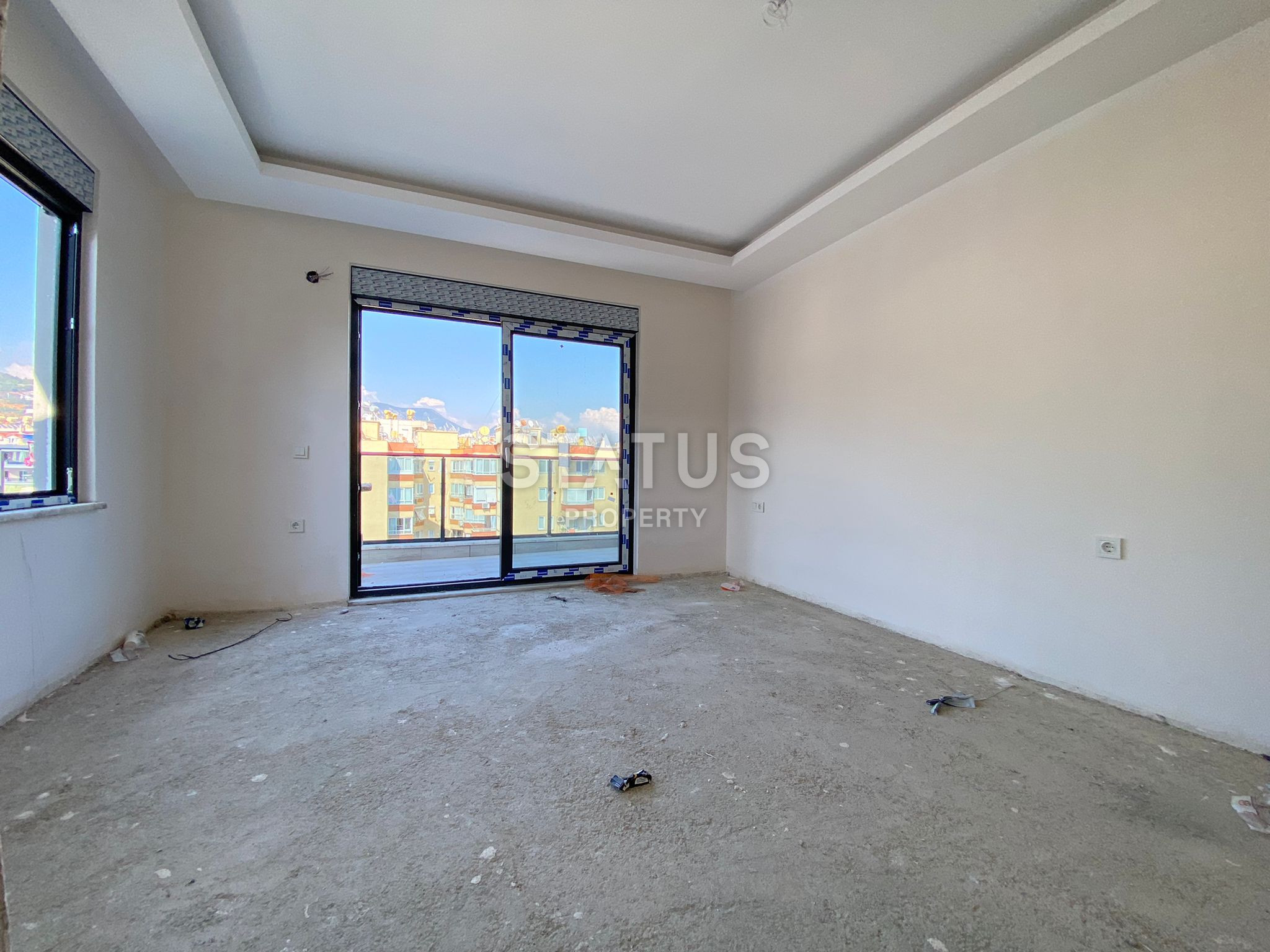 Дуплекс 2+1 с завораживающим видом на горы в центре Аланьи, 105м2 фото 22