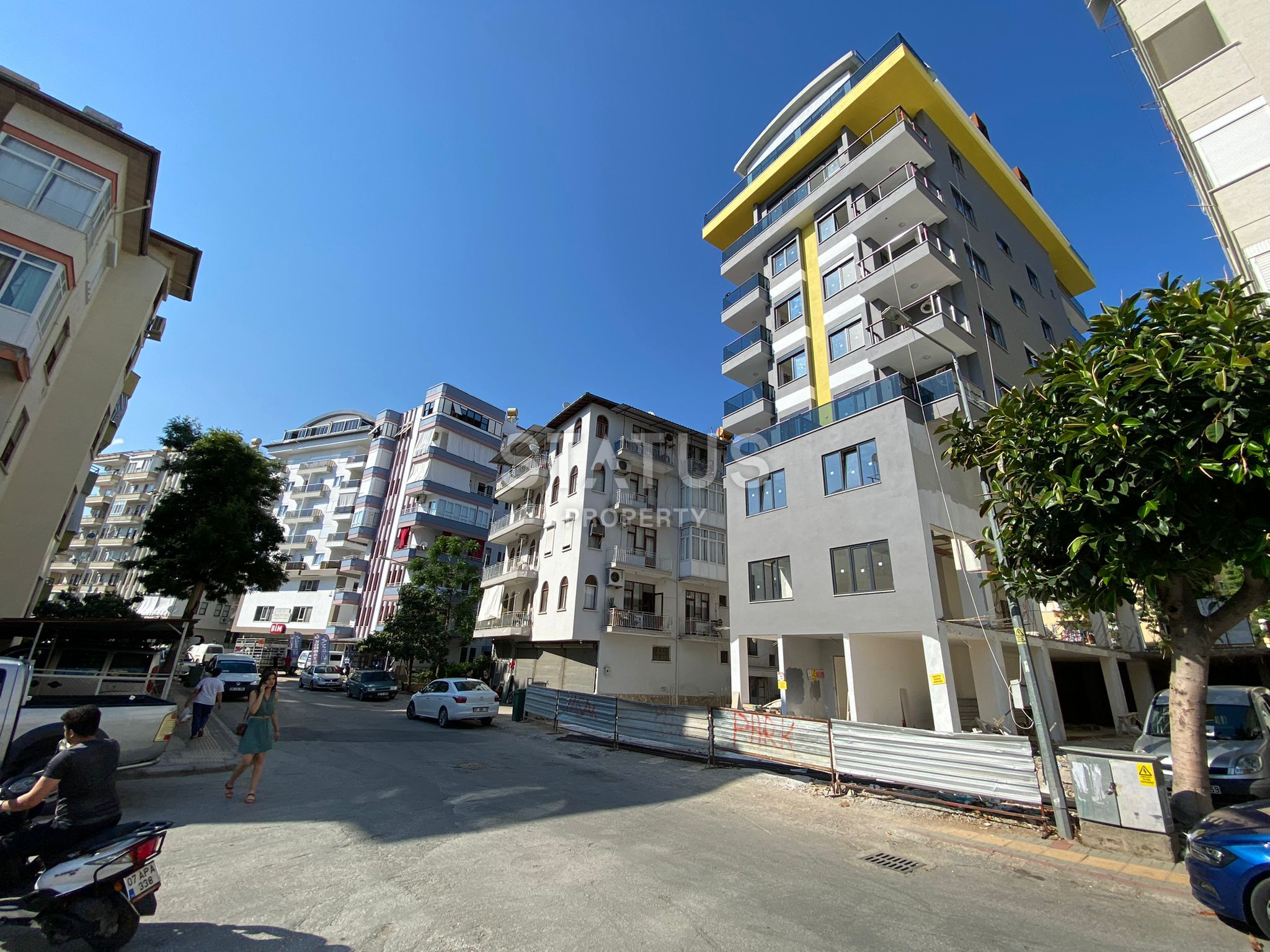 Дуплекс 2+1 с завораживающим видом на горы в центре Аланьи, 105м2 фото 24