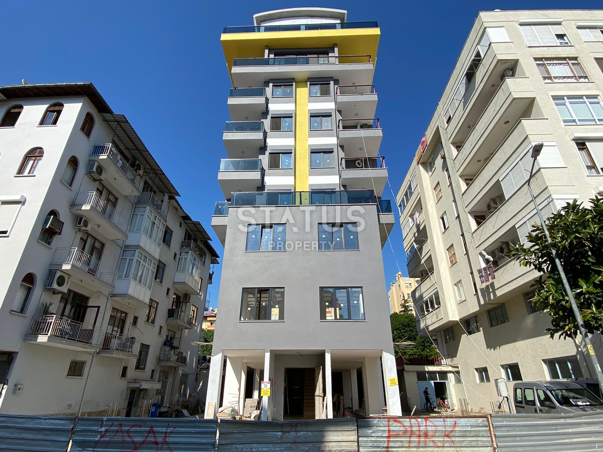 Дуплекс 2+1 с завораживающим видом на горы в центре Аланьи, 105м2 фото 25