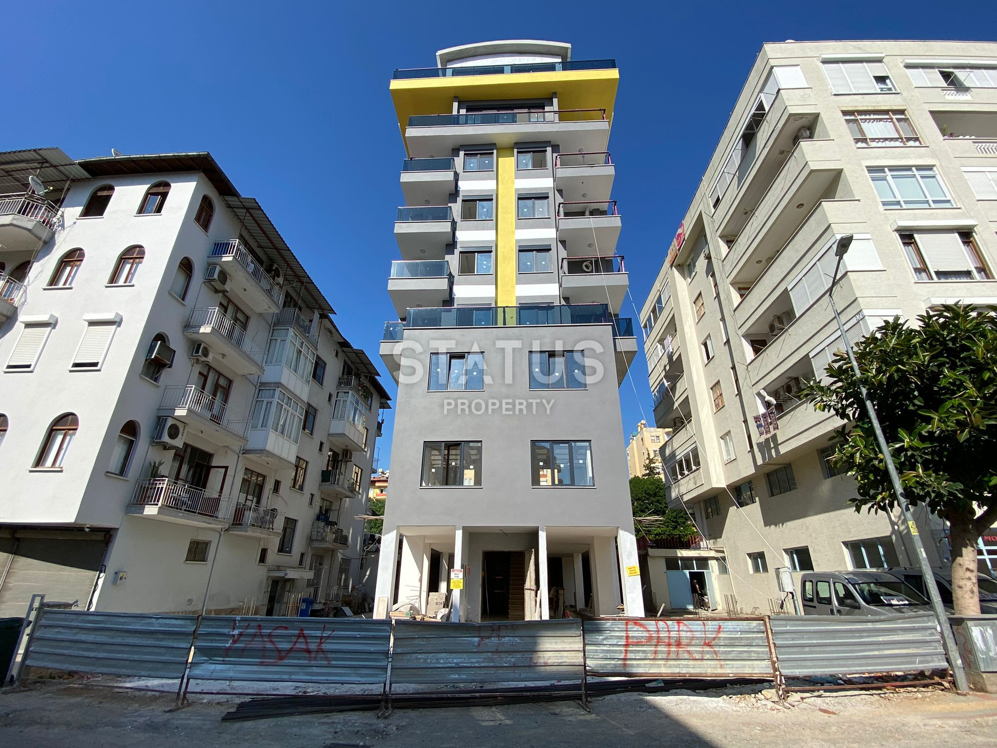 Дуплекс 2+1 с завораживающим видом на горы в центре Аланьи, 105м2 фото 33