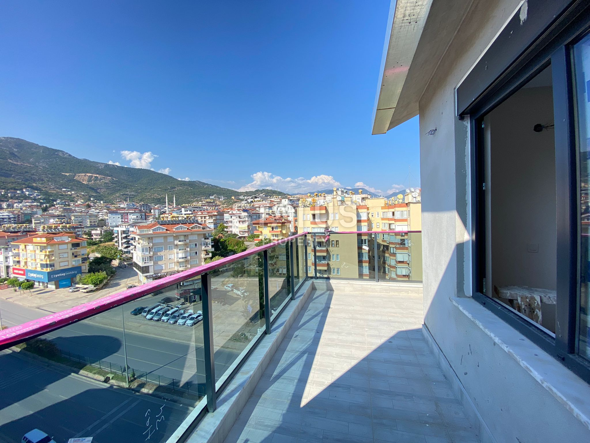 Дуплекс 2+1 с завораживающим видом на горы в центре Аланьи, 105м2 фото 37