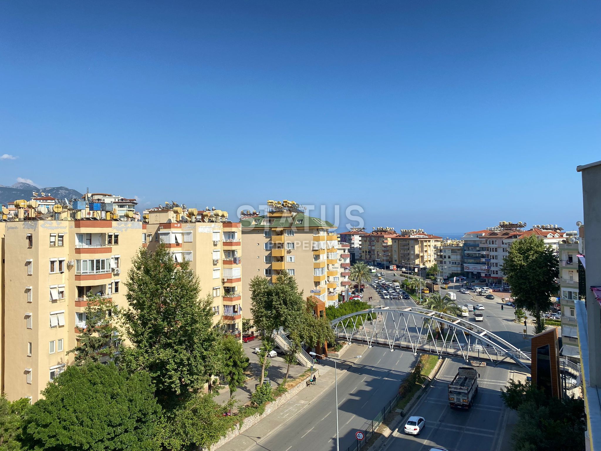 Дуплекс 2+1 с завораживающим видом на горы в центре Аланьи, 105м2 фото 38