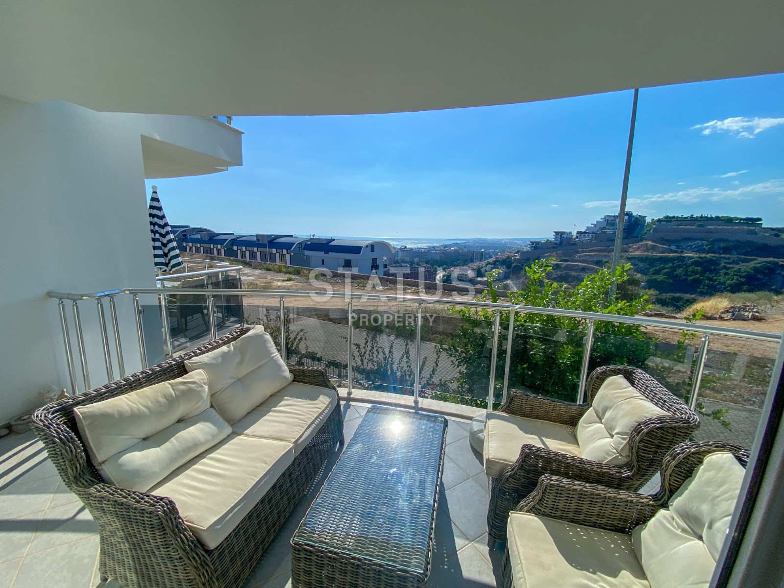 Дуплекс  с видом на море и горы в Конаклы 2+1 100м2 фото 16