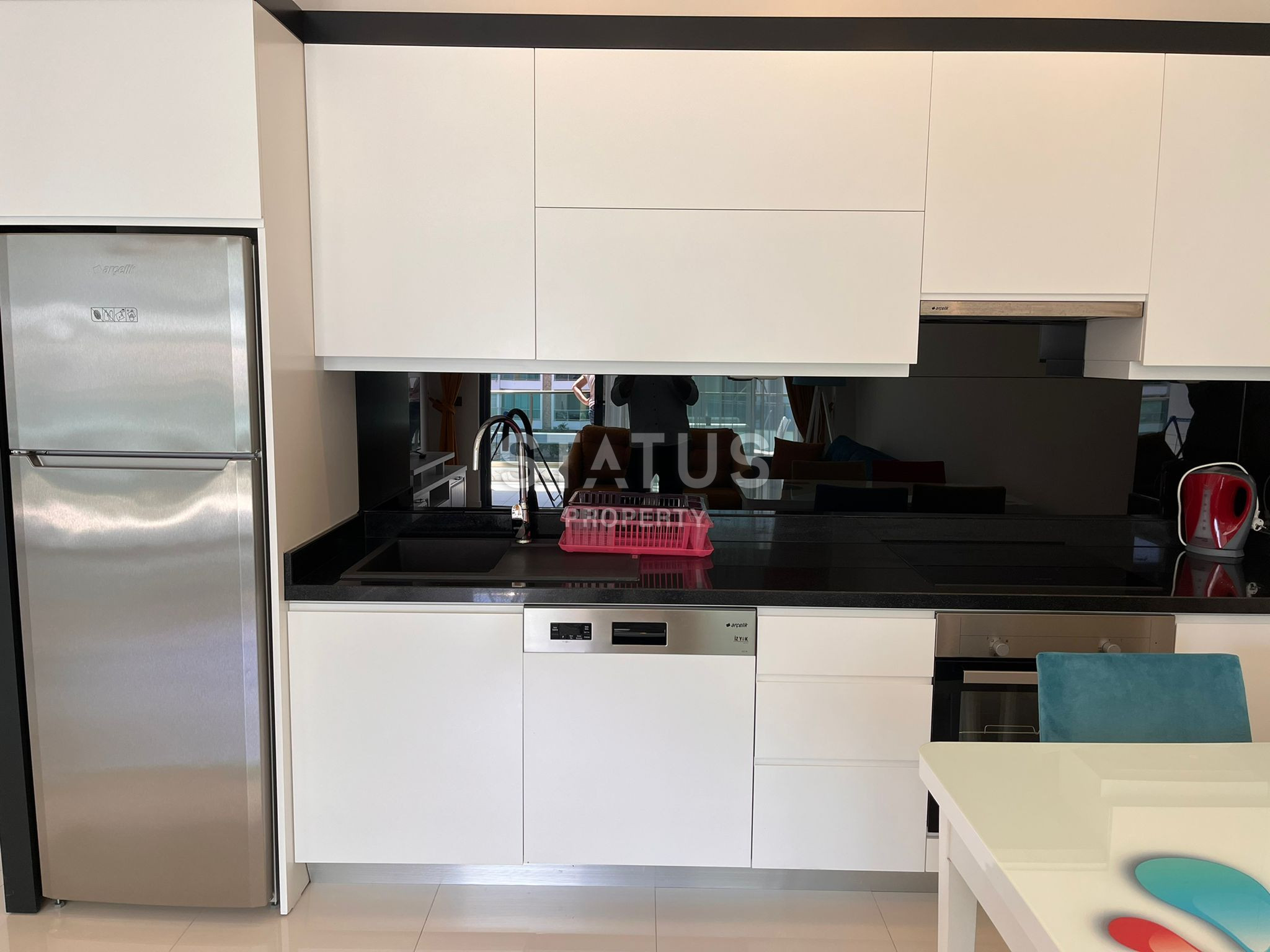 Cozy 1+1 apartment with sea view in Kargicak 70m2 фото 3