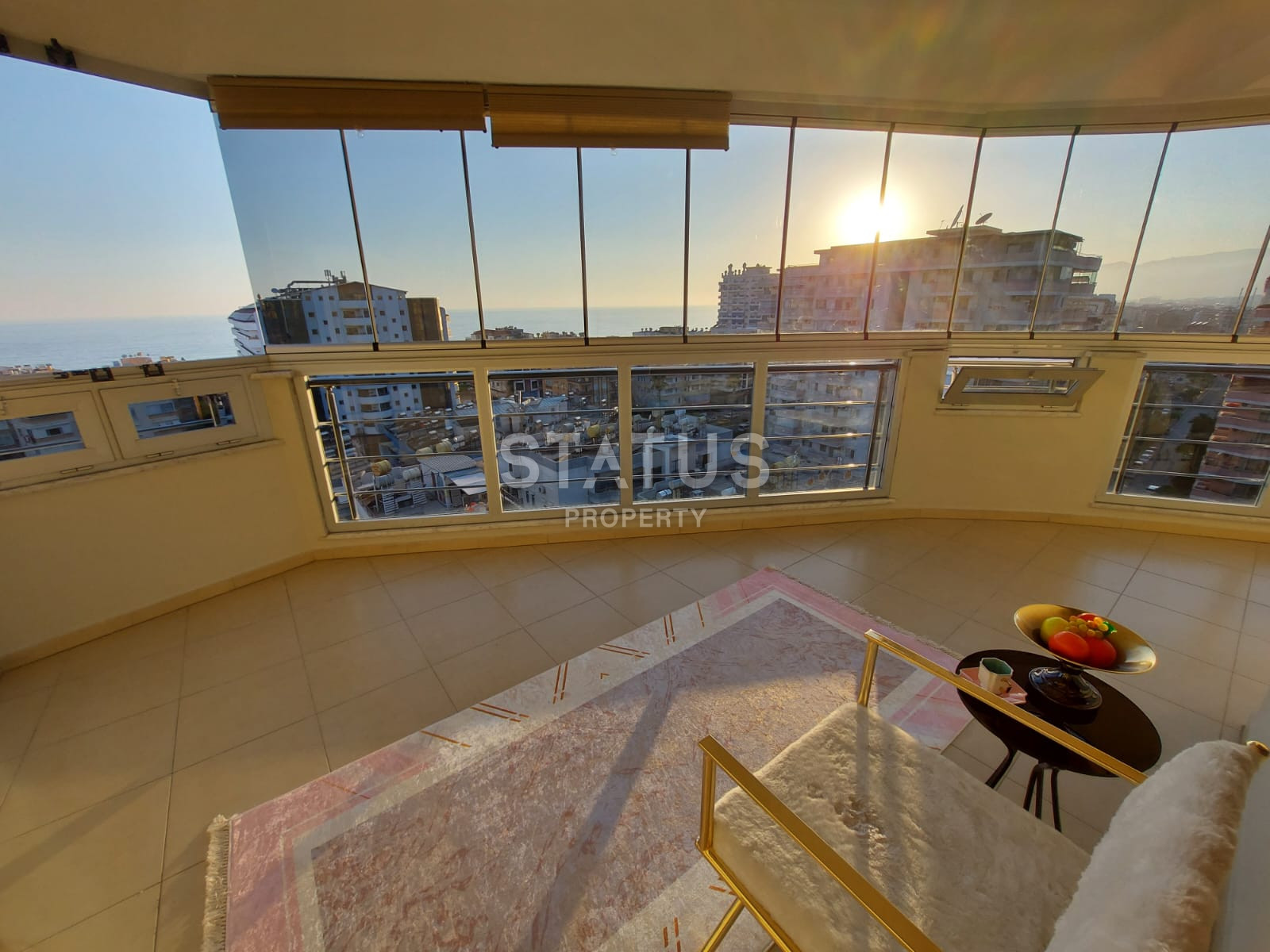 Меблированная квартира 2+1 с видом на море в районе Махмутлар, 110м2 фото 6