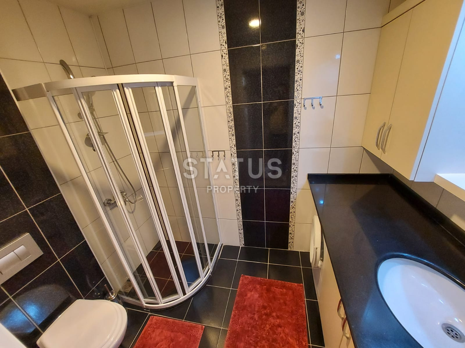 Меблированная квартира 2+1 с видом на море в районе Махмутлар, 110м2 фото 13