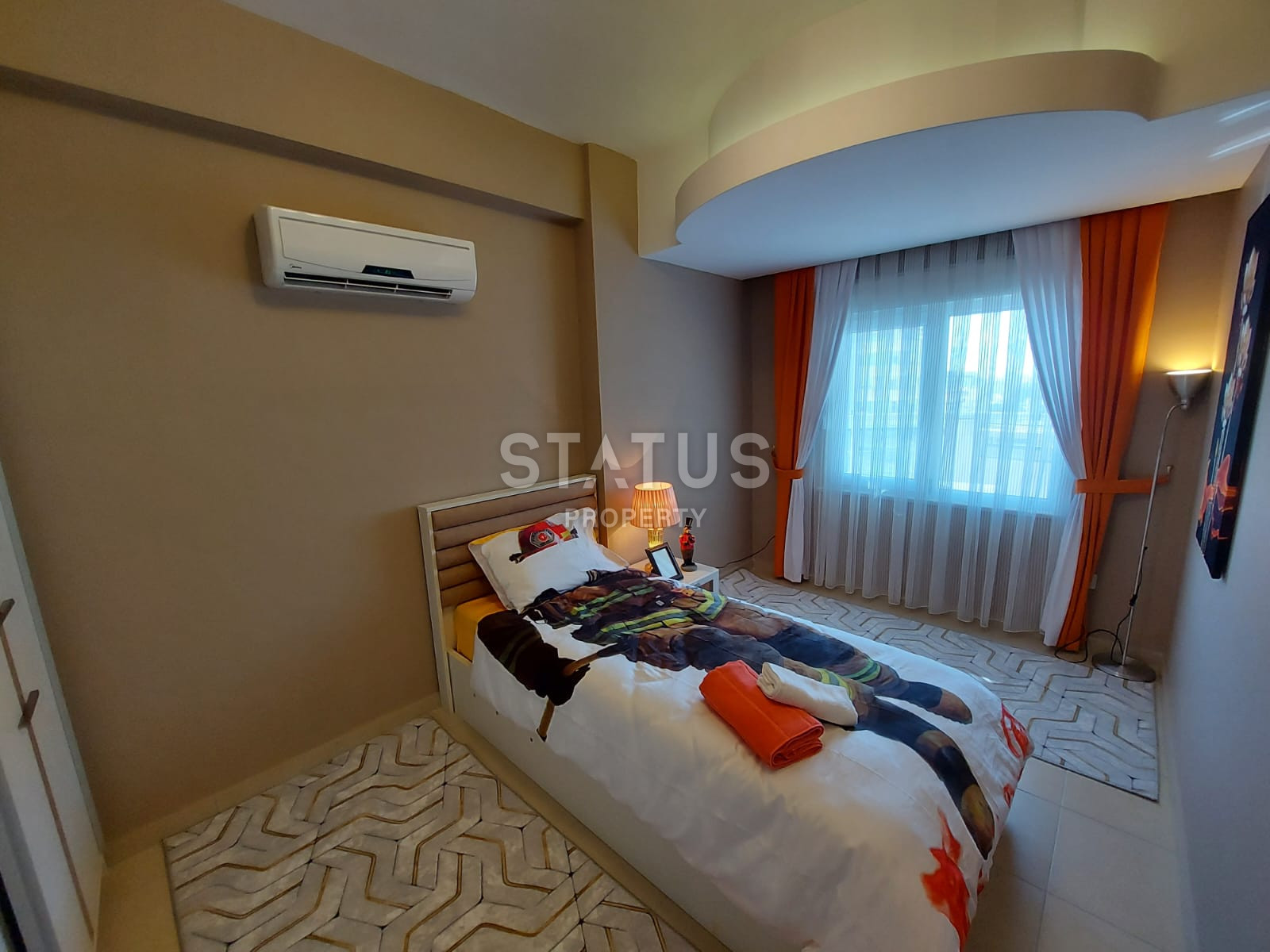 Меблированная квартира 2+1 с видом на море в районе Махмутлар, 110м2 фото 17