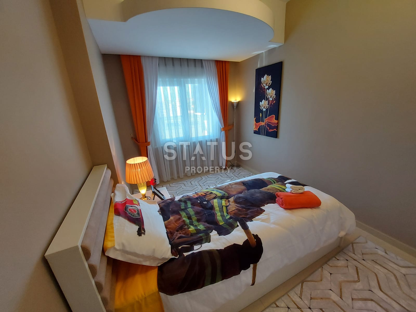 Меблированная квартира 2+1 с видом на море в районе Махмутлар, 110м2 фото 18