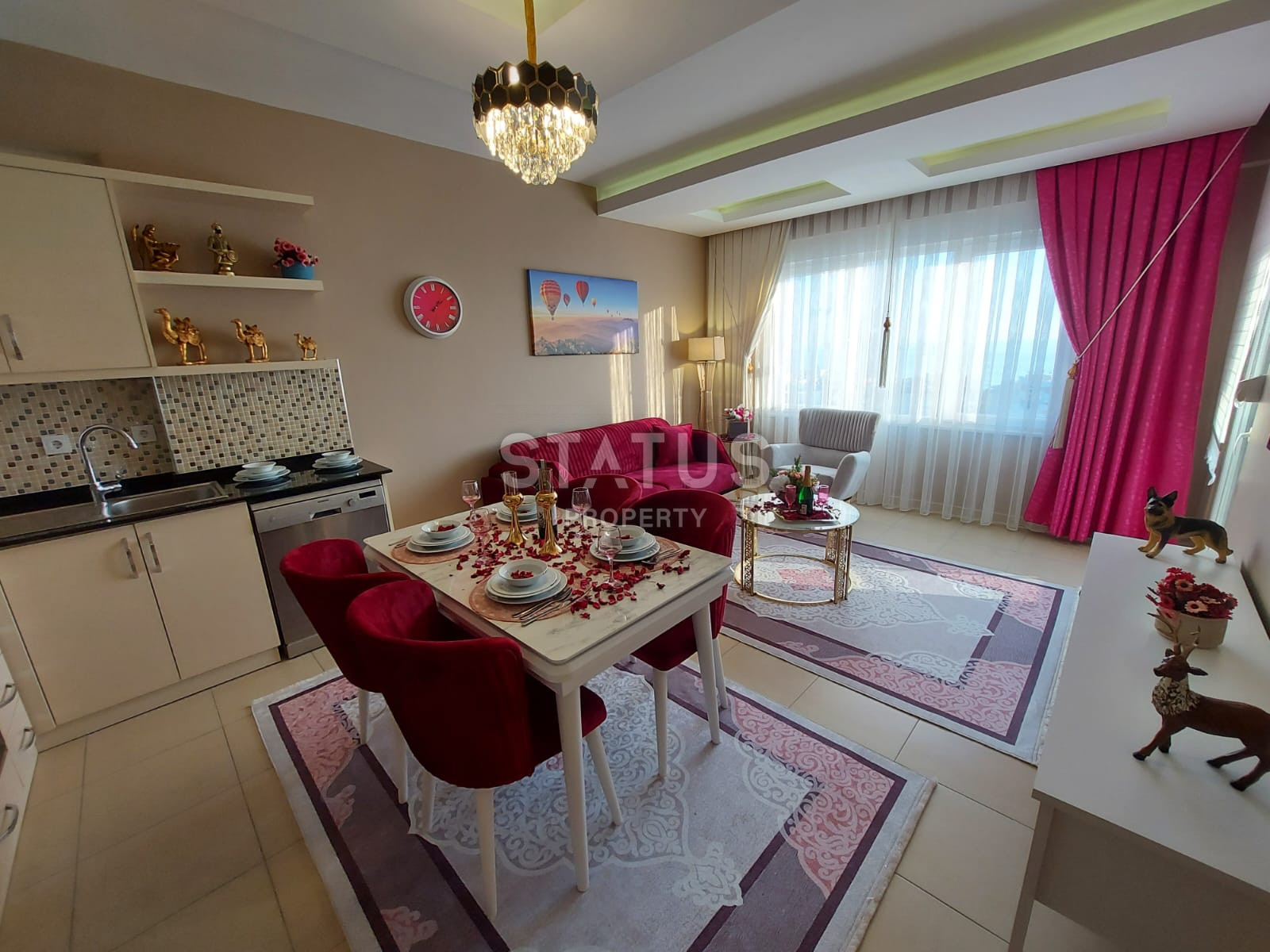 Меблированная квартира 2+1 с видом на море в районе Махмутлар, 110м2 фото 23