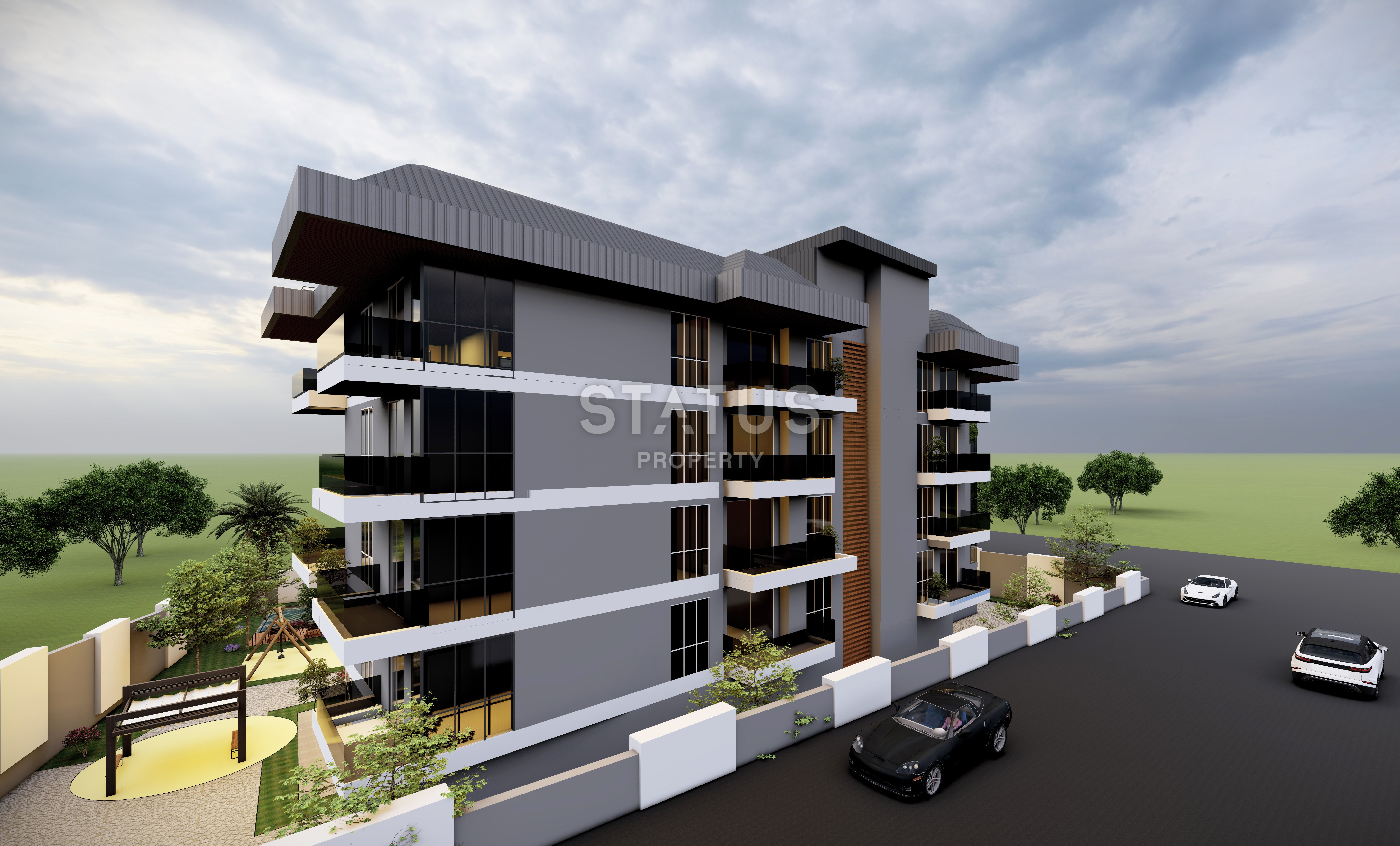 Новый инвестиционный проект в европейском районе г. Аланья ,ОБА фото 9