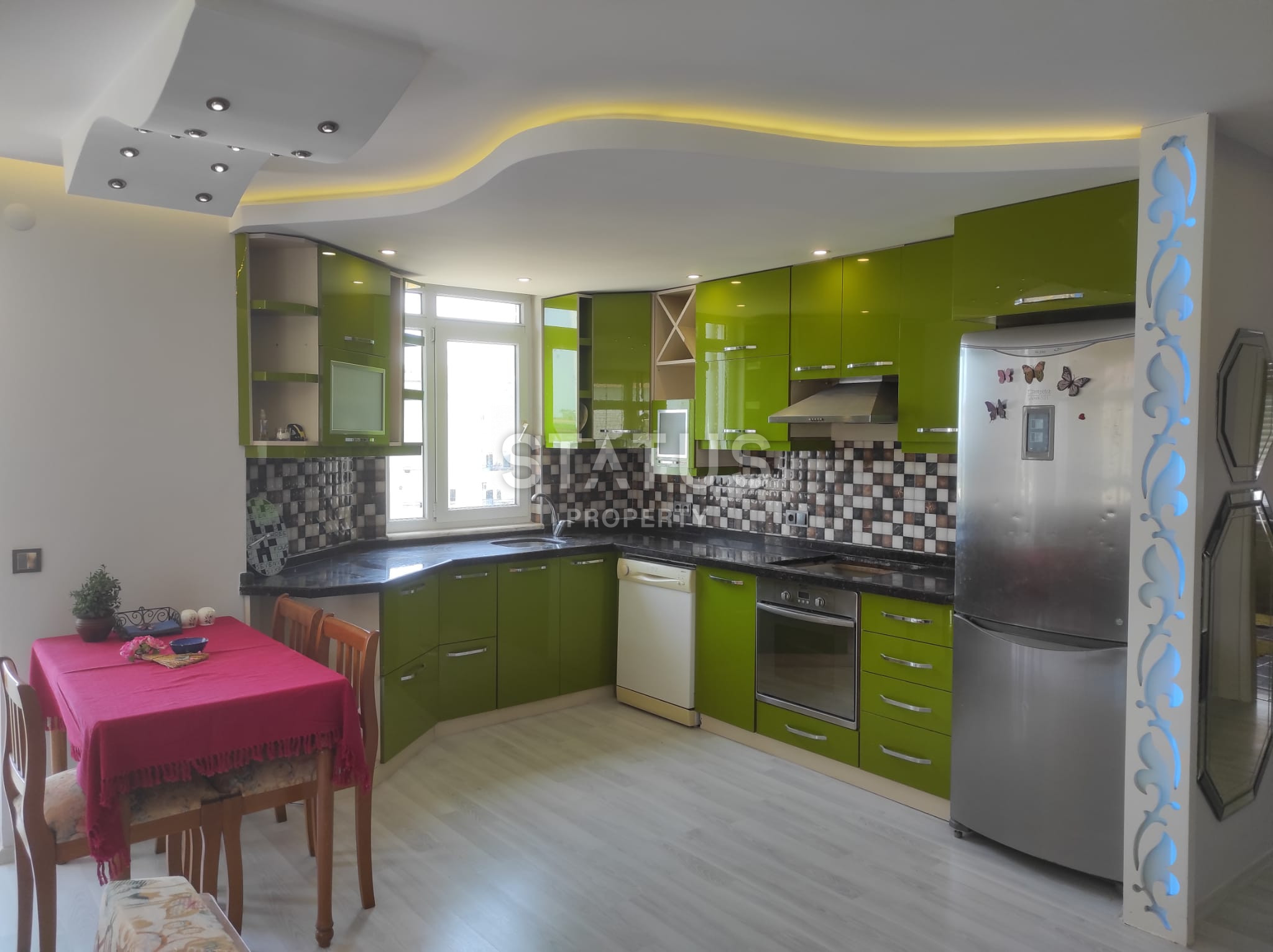 Spacious panoramic duplex in the center of Alanya overlooking the sea. 200m2 фото 8