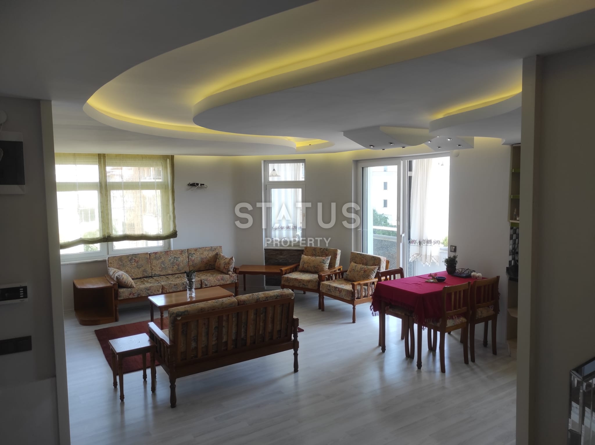Spacious panoramic duplex in the center of Alanya overlooking the sea. 200m2 фото 19