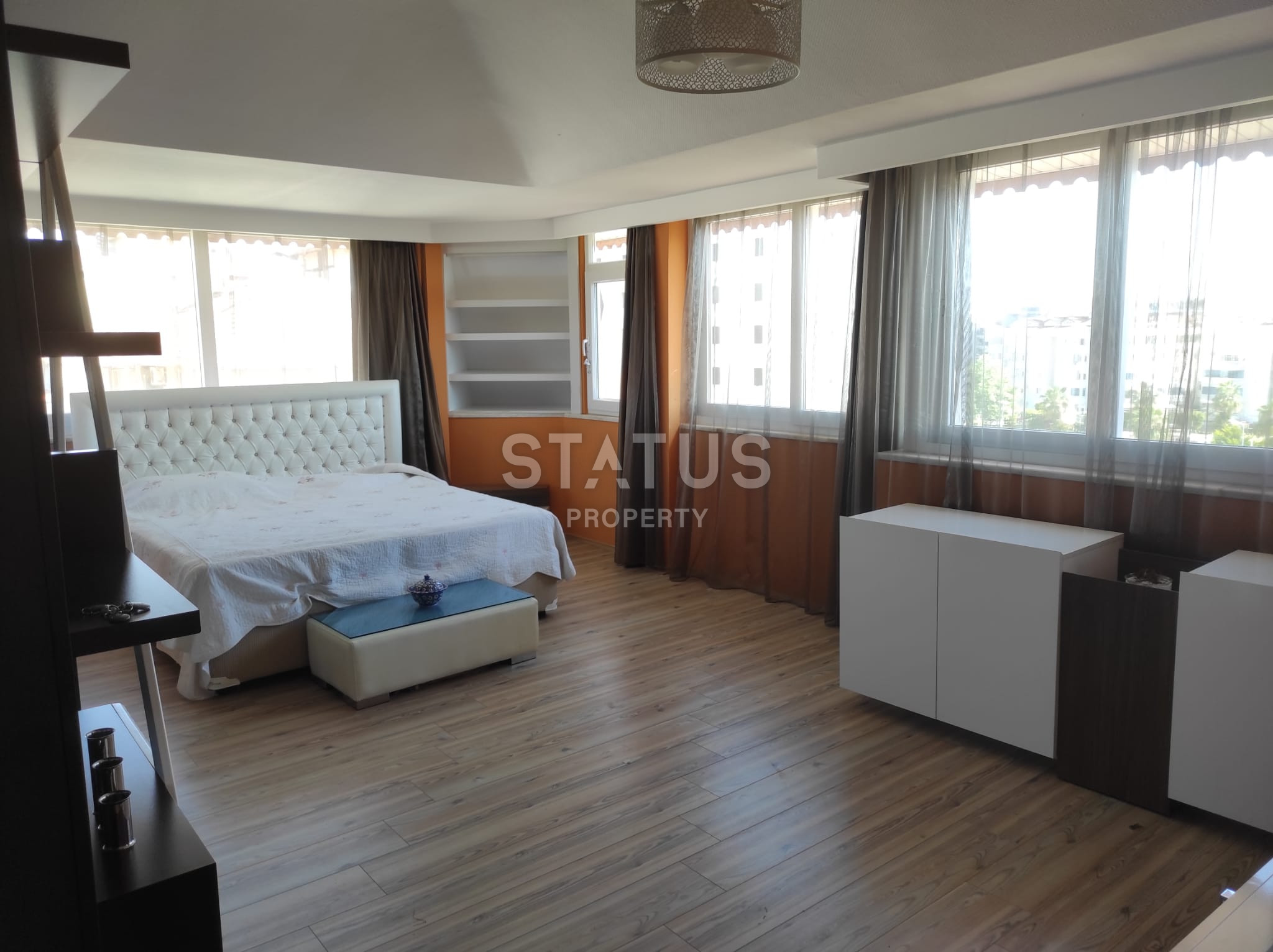 Spacious panoramic duplex in the center of Alanya overlooking the sea. 200m2 фото 34
