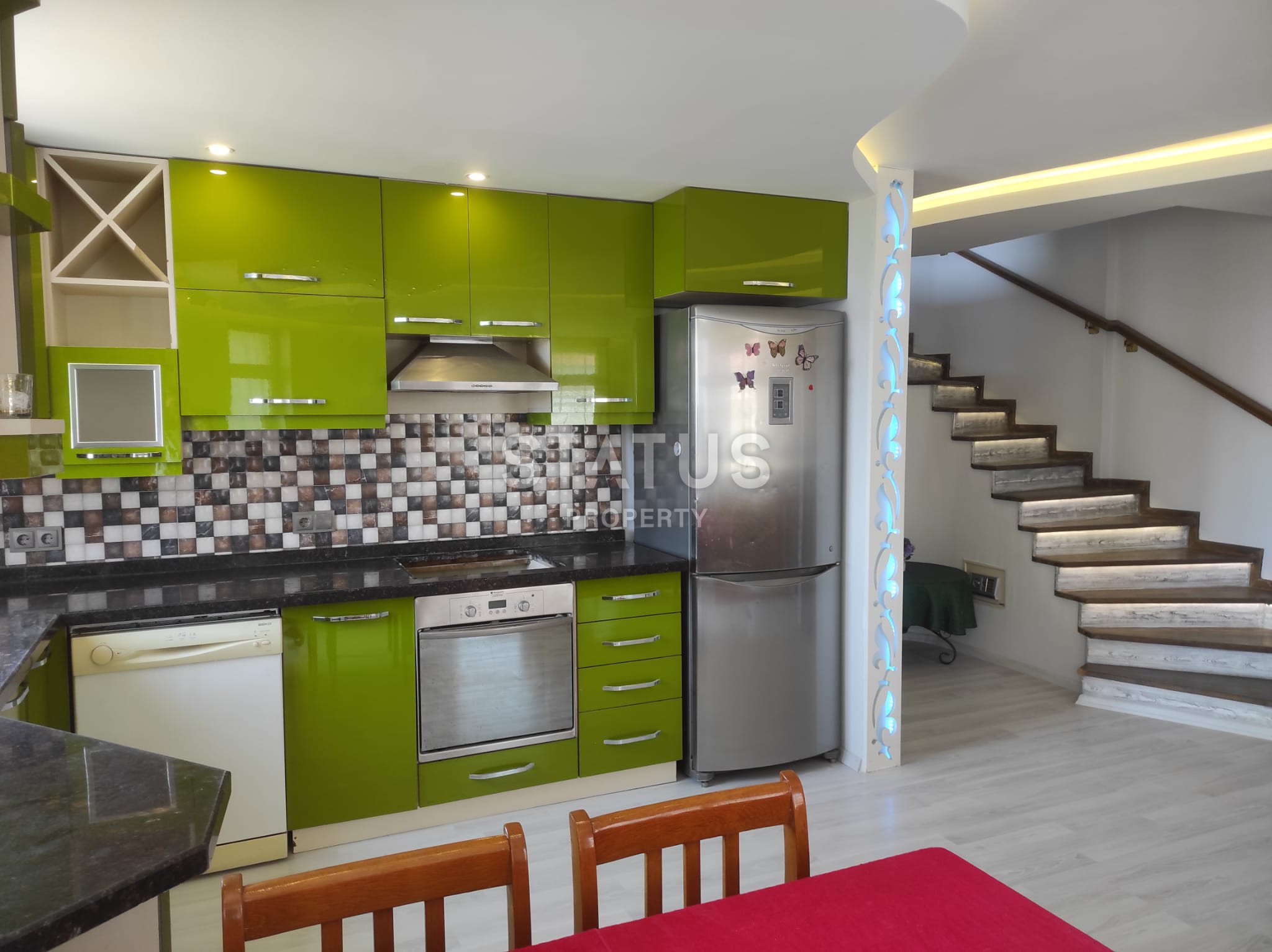 Spacious panoramic duplex in the center of Alanya overlooking the sea. 200m2 фото 42