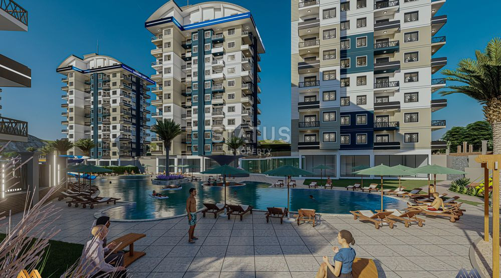 Large-scale project in the Avsallar area, without % installment plan, 51-149 m2 фото 4