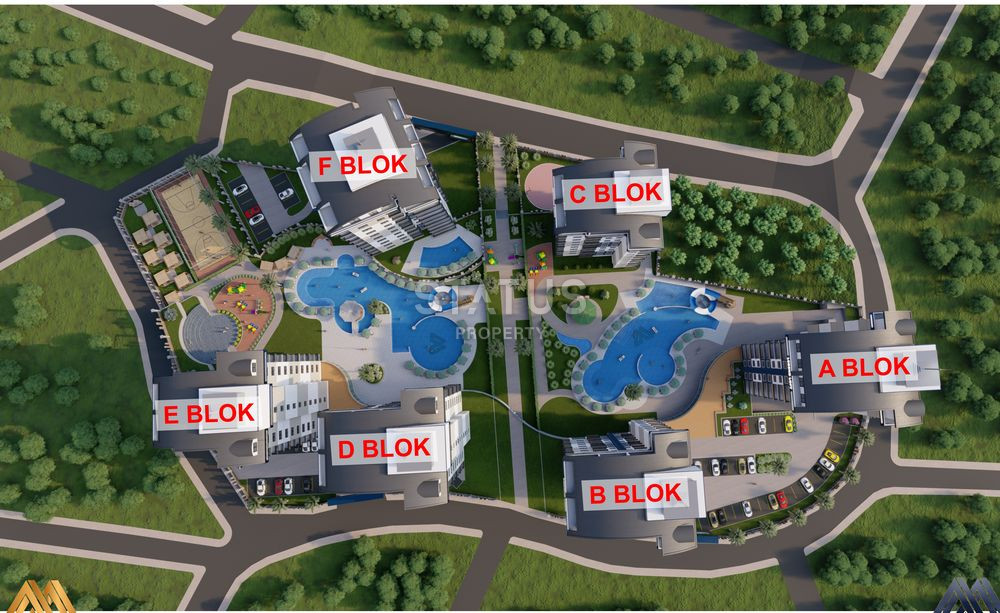 Large-scale project in the Avsallar area, without % installment plan, 51-149 m2 фото 5