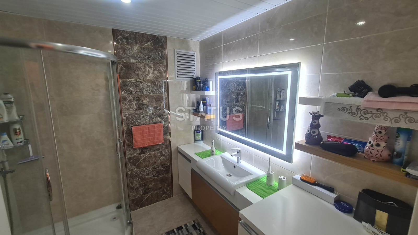 Меблированные апартаменты с видом на море в районе Махмутлар. 110м2 фото 2