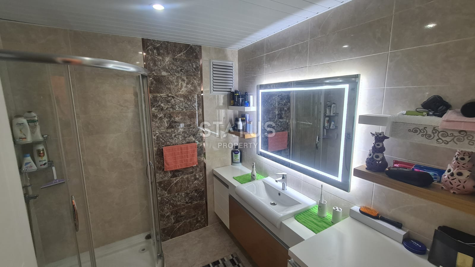 Furnished apartment with sea view in Mahmutlar area. 110m2 фото 4