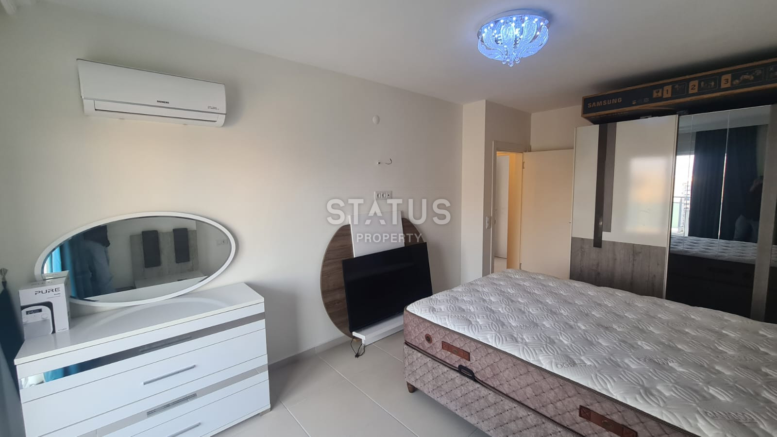 Furnished apartment with sea view in Mahmutlar area. 110m2 фото 6