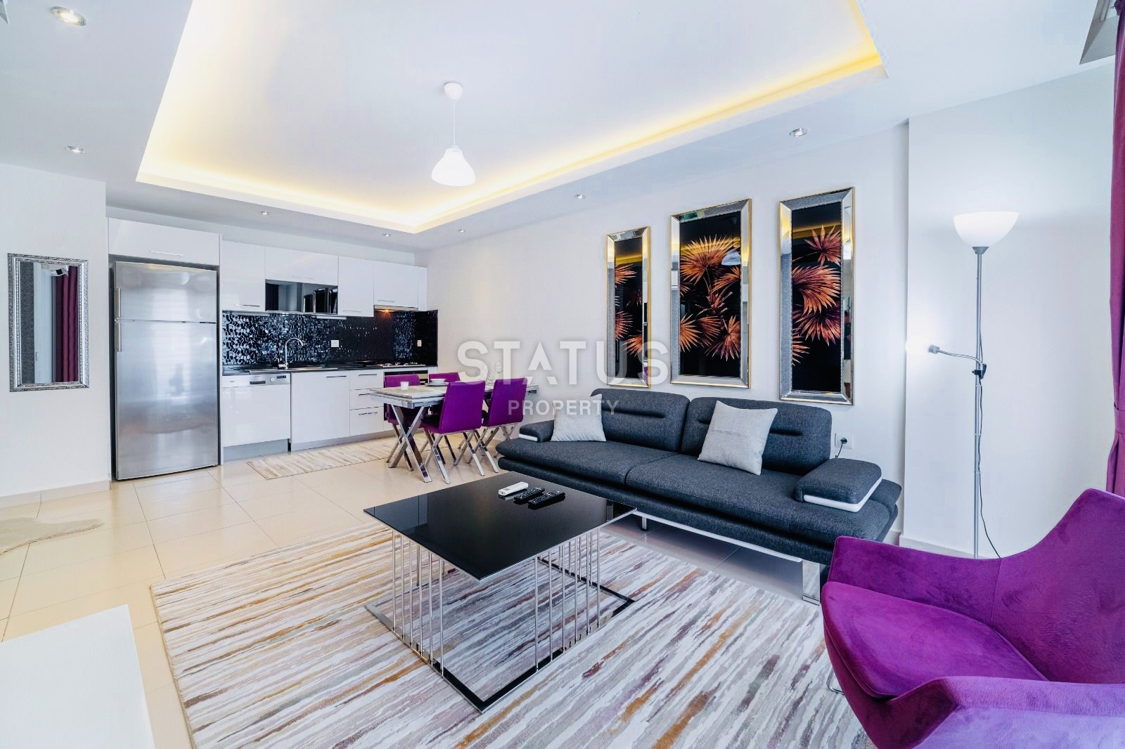 Трёхкомнатная квартира в 400 метрах от моря, в районе Кестель. 135м2. фото 3