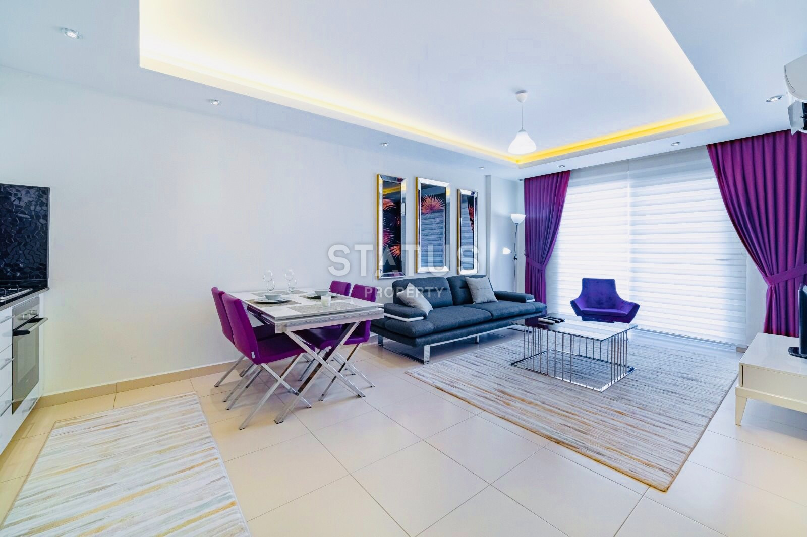 Трёхкомнатная квартира в 400 метрах от моря, в районе Кестель. 135м2. фото 9