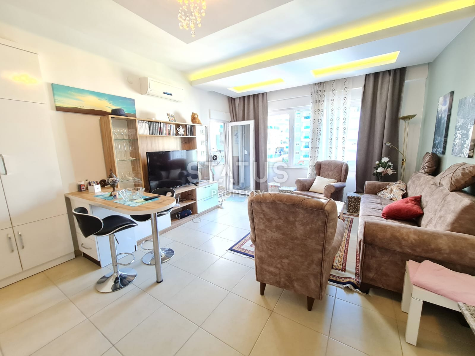 Трёхкомнатная квартира в 300м от моря, Махмутлар.115м2. фото 24