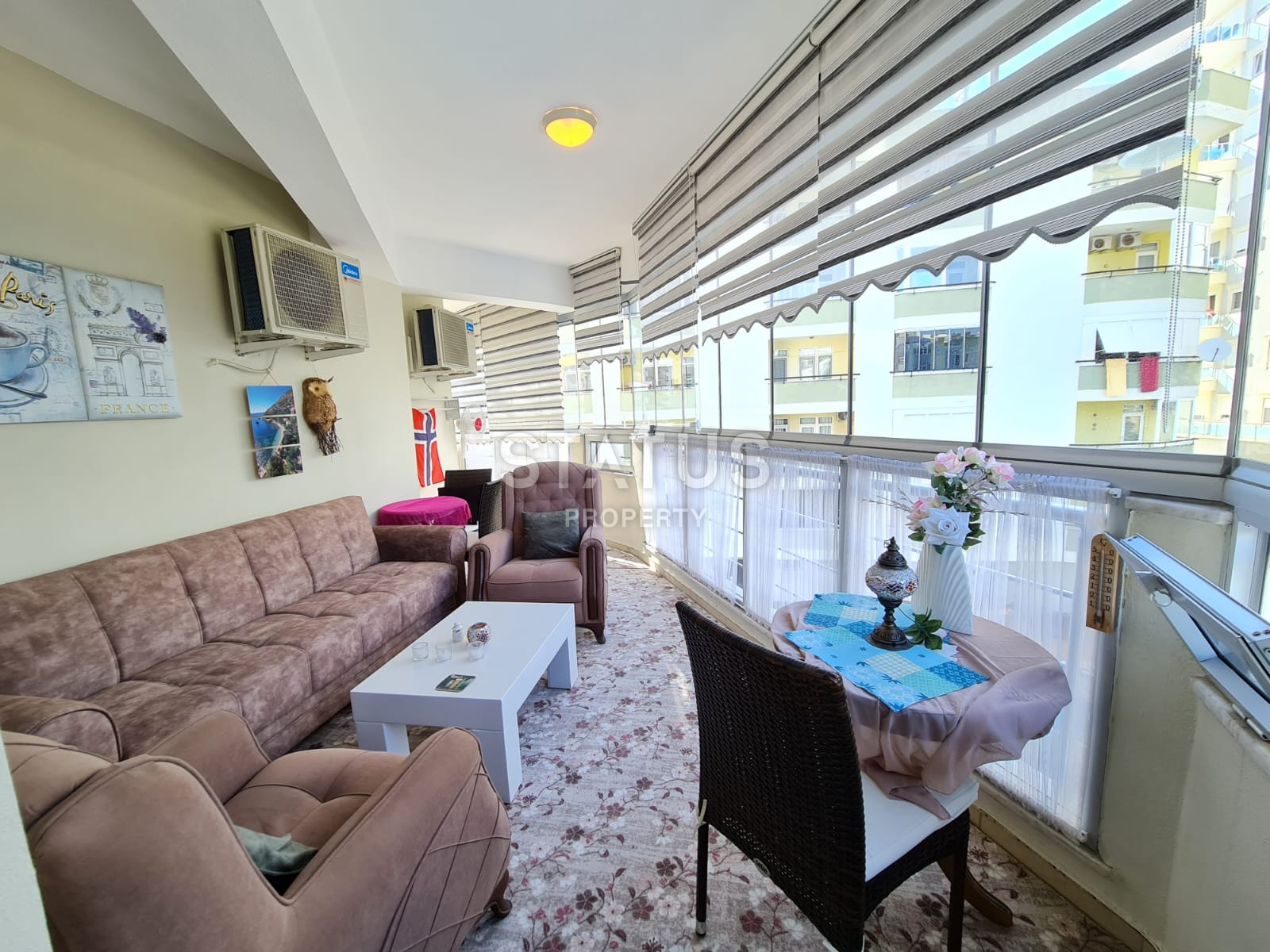 Трёхкомнатная квартира в 300м от моря, Махмутлар.115м2. фото 30