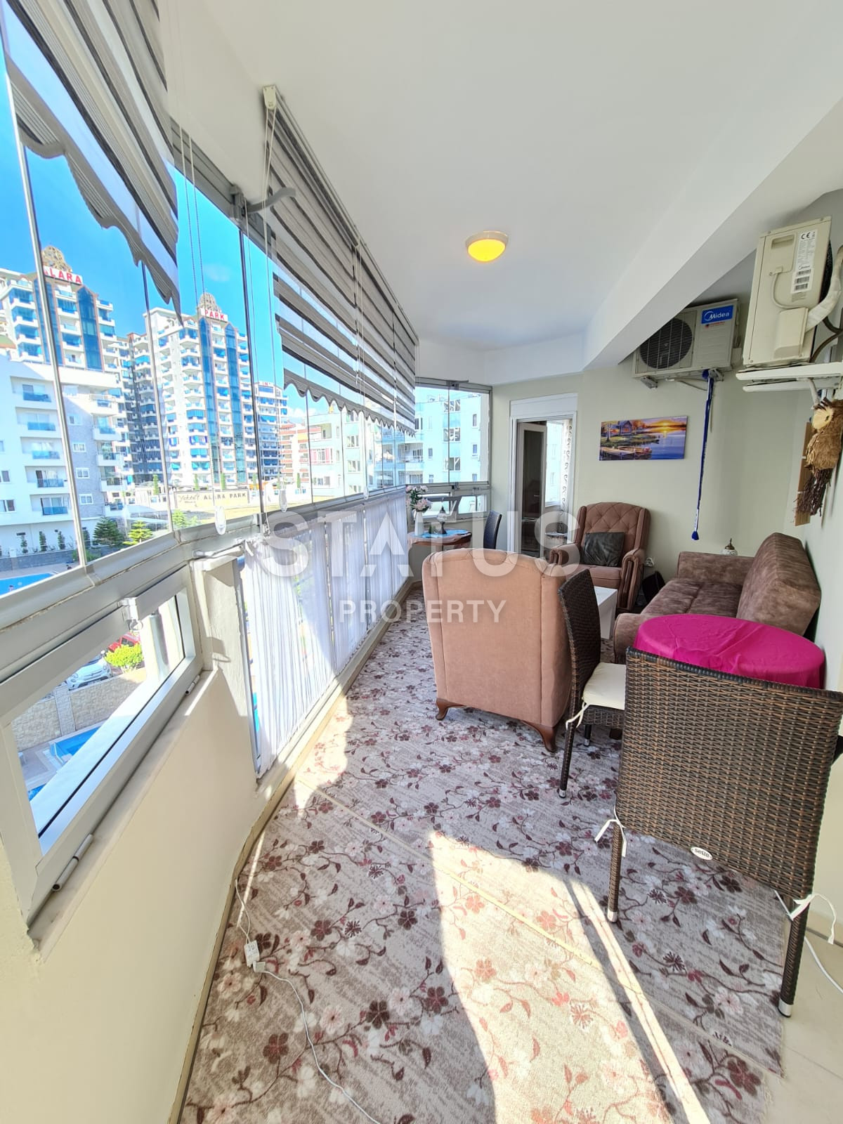 Трёхкомнатная квартира в 300м от моря, Махмутлар.115м2. фото 36