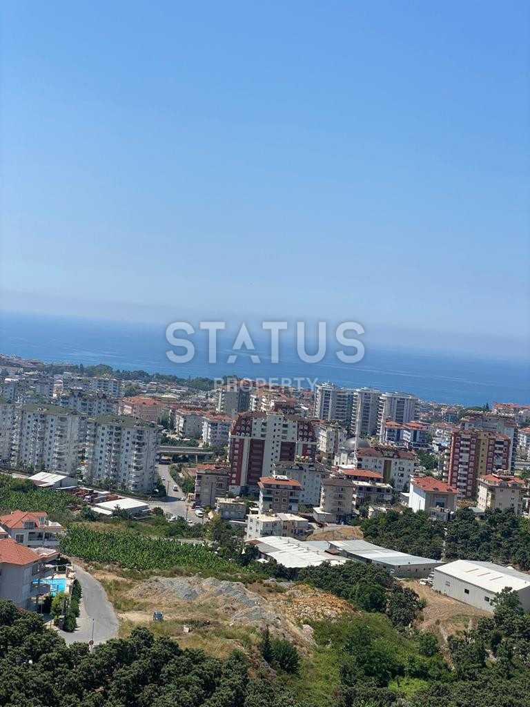 Двухуровневая меблированная квартира с видом на море в Джикджилли. 200м2 фото 24