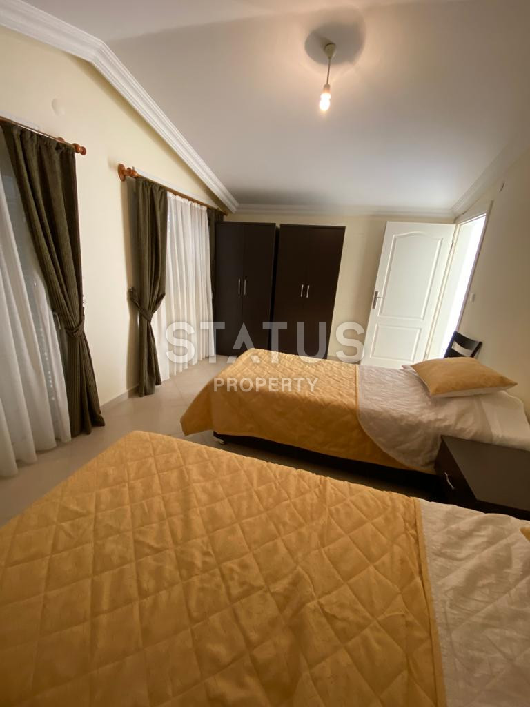 Двухуровневая меблированная квартира с видом на море в Джикджилли. 200м2 фото 9