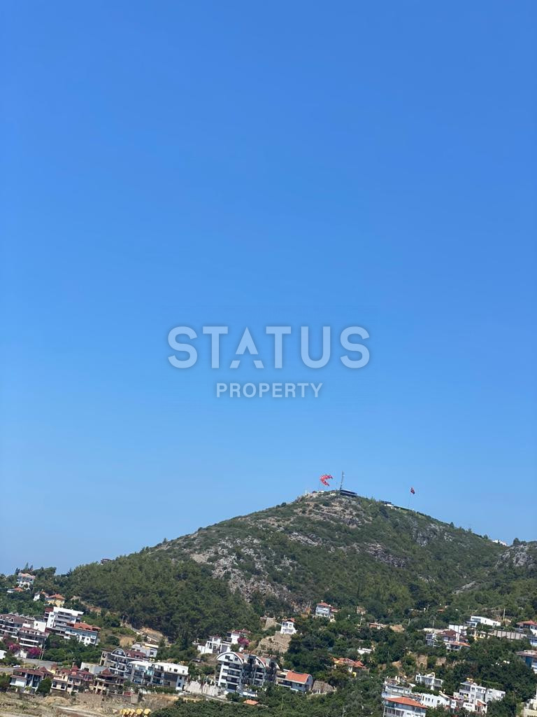 Двухуровневая меблированная квартира с видом на море в Джикджилли. 200м2 фото 25