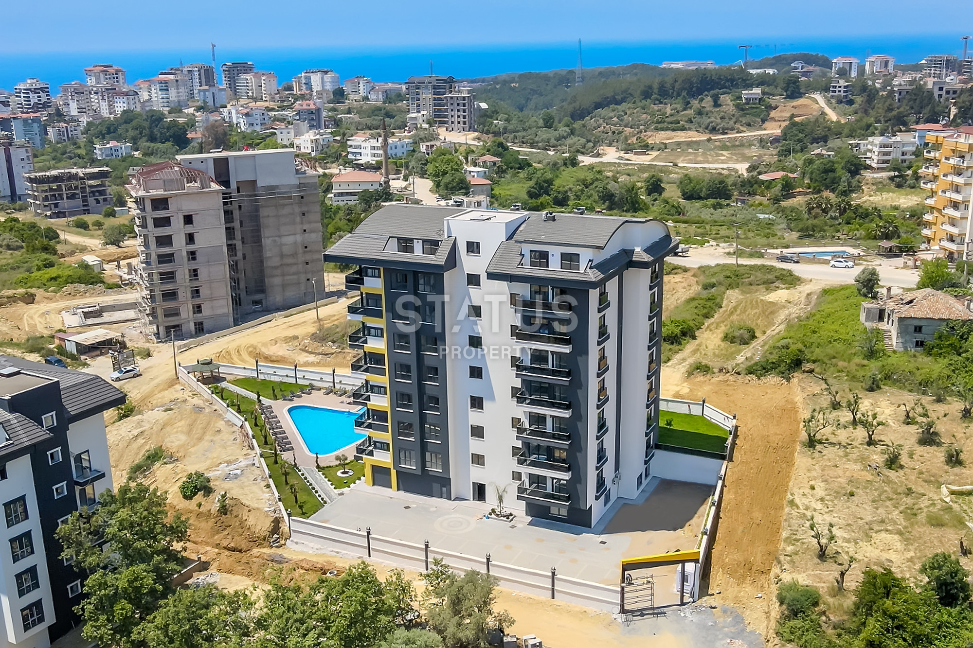 Апартаменты 2+1 в новом жилом комплексе в Авсалларе, 90 м2 фото 1