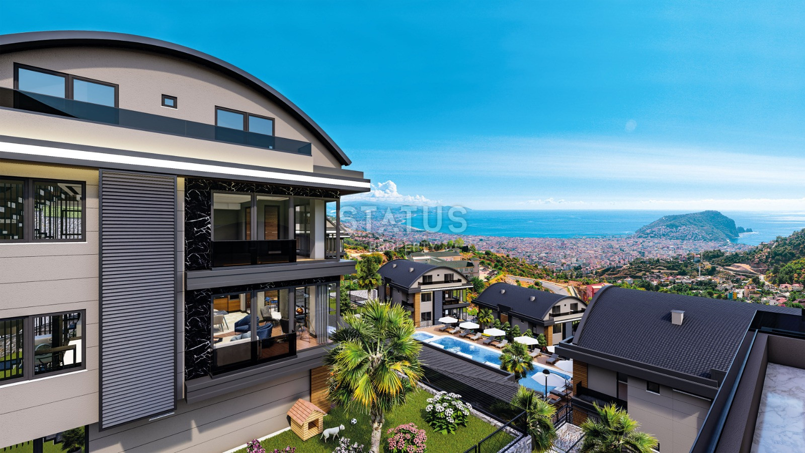 Вилла под гражданство в Алании, 220 м2 фото 9