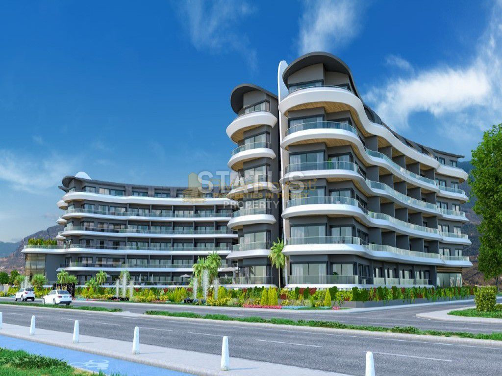 Premium class apartment in residential complex with luxury infrastructure in Kargicak. 62m2 фото 3