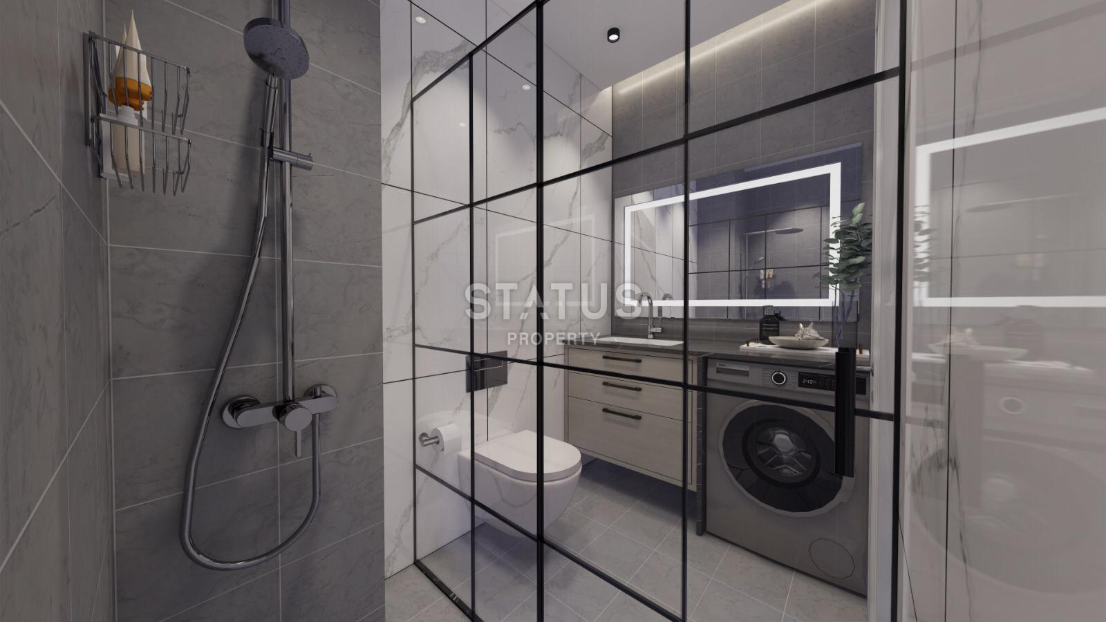 Последние квартиры в проекте долевого строительства с 0% рассрочкой в Авсаларе. 64м2 фото 13