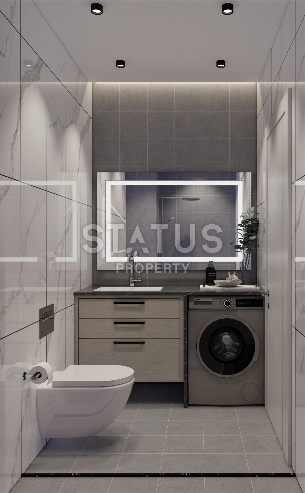 Последние квартиры в проекте долевого строительства с 0% рассрочкой в Авсаларе. 64м2 фото 14